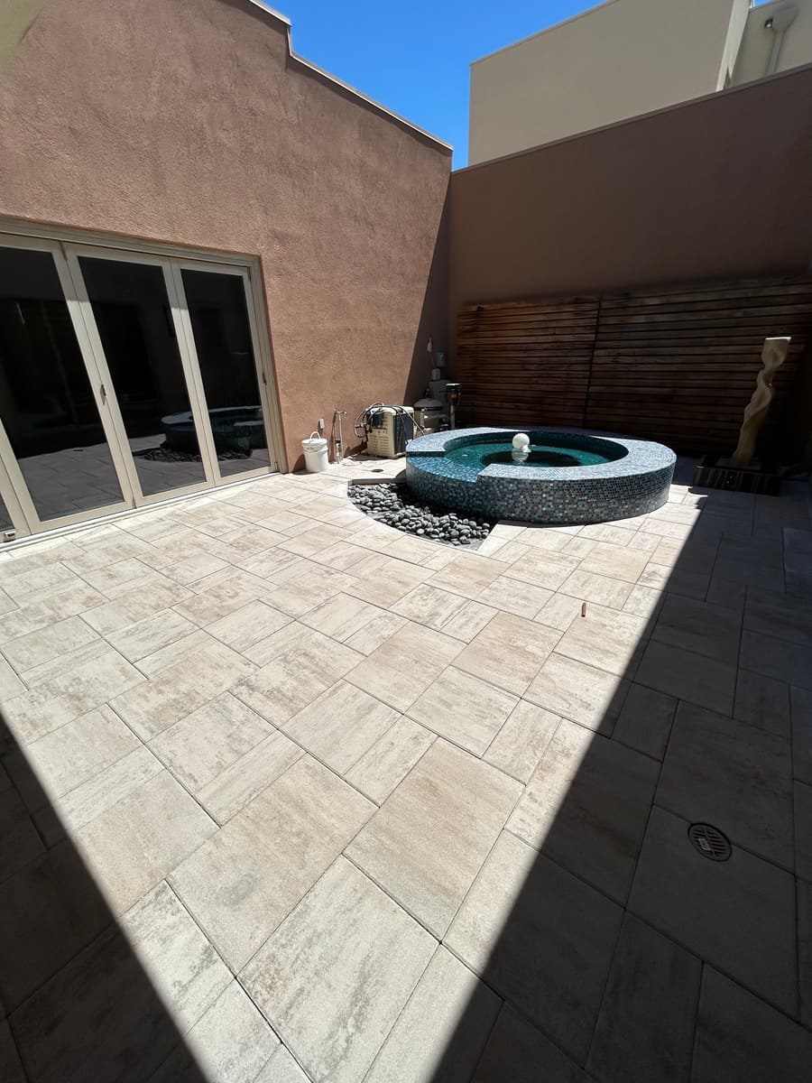 Hardscape and landscape integration design Summerlin Las Vegas